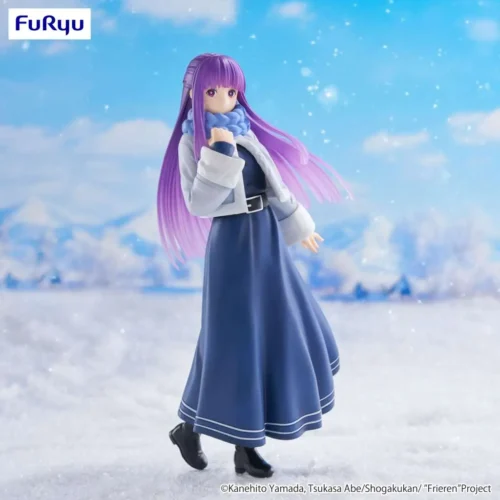 107707__1161696182 Frieren: Beyond Journey’s End | Trio-Try-iT Fern Winter Ver. Prize Figure | FuRyu - Afbeelding 1