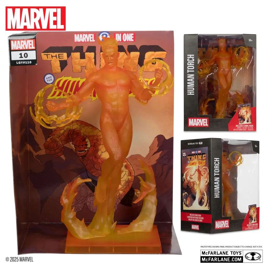 Marvel | Collection WV6 1:6 Human Torch (Marvel 2-in-1 image 4