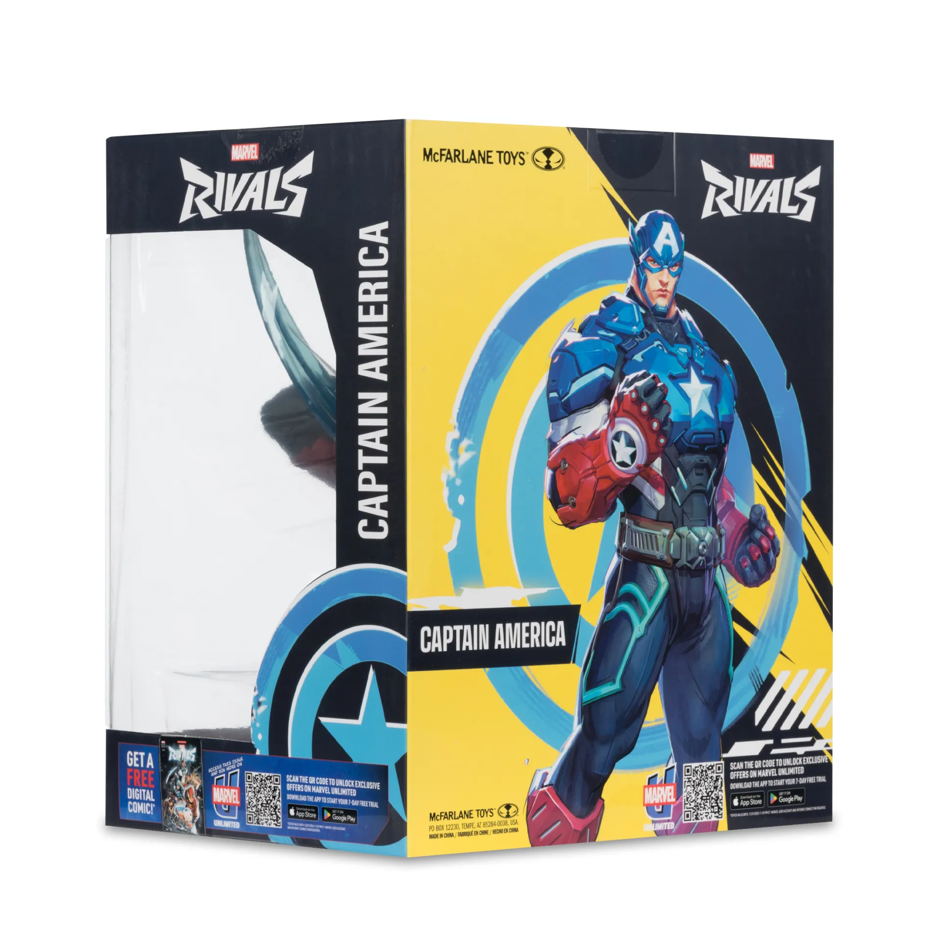 Marvel Rivals | Collection WV1 1:10 Captain America Figure | McFarlane Toys image 5