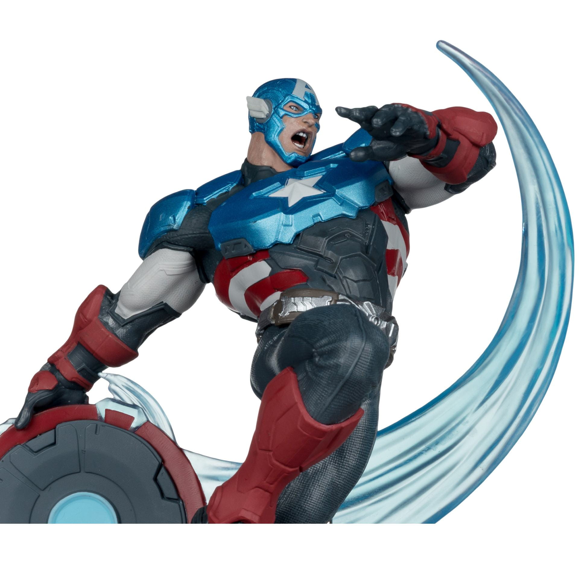 Marvel Rivals | Collection WV1 1:10 Captain America Figure | McFarlane Toys image 8