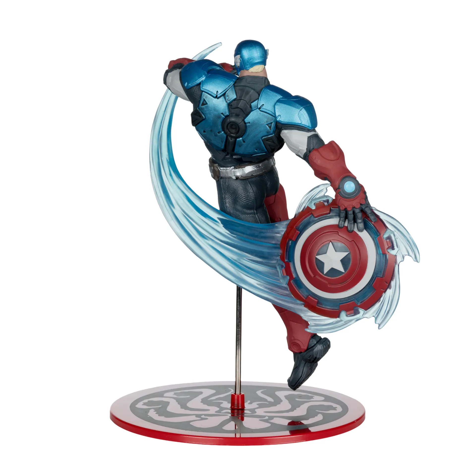 Marvel Rivals | Collection WV1 1:10 Captain America Figure | McFarlane Toys image 6