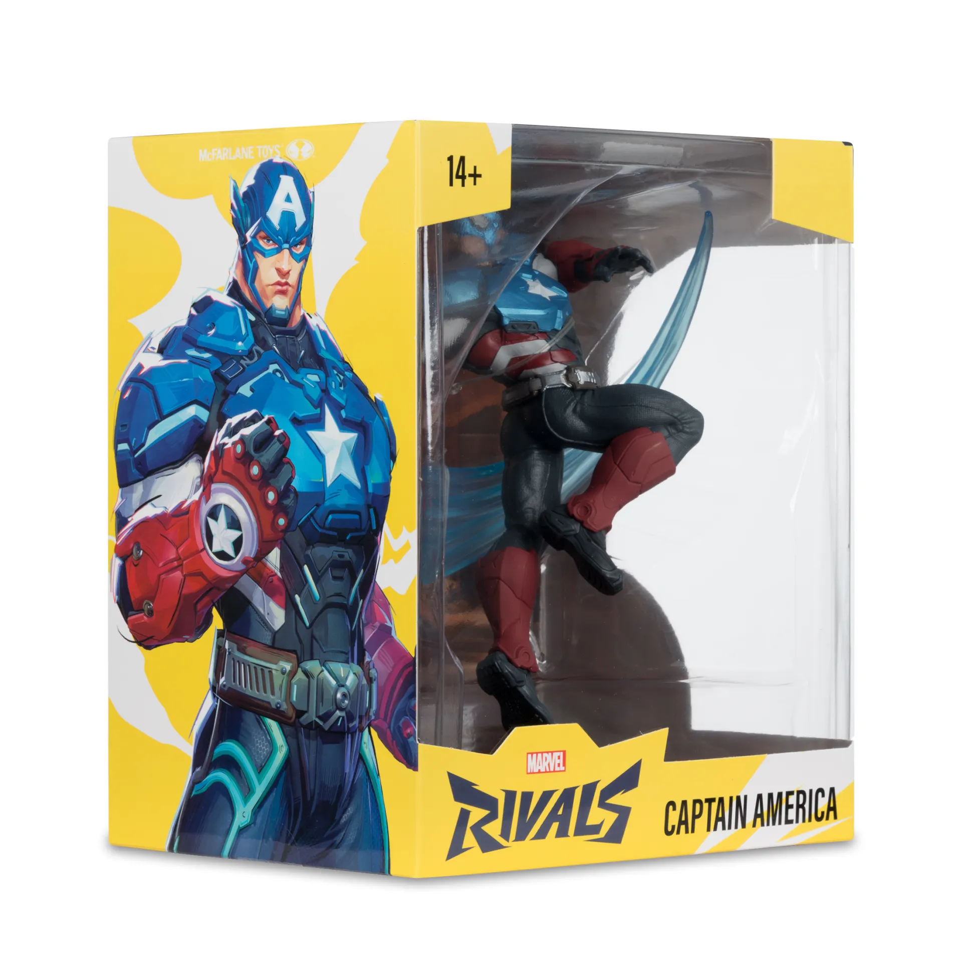 Marvel Rivals | Collection WV1 1:10 Captain America Figure | McFarlane Toys image 9