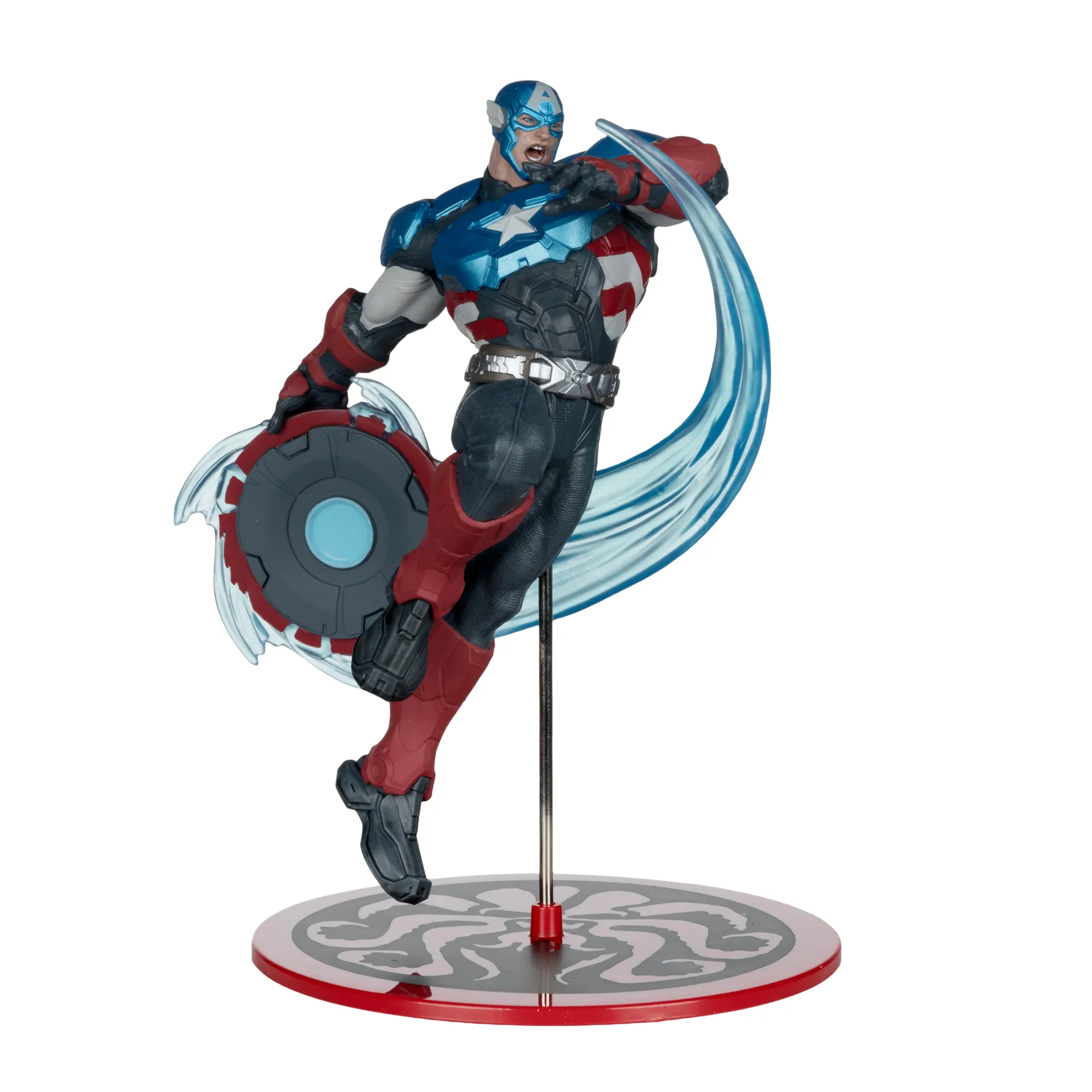 Marvel Rivals | Collection WV1 1:10 Captain America Figure | McFarlane Toys image 3