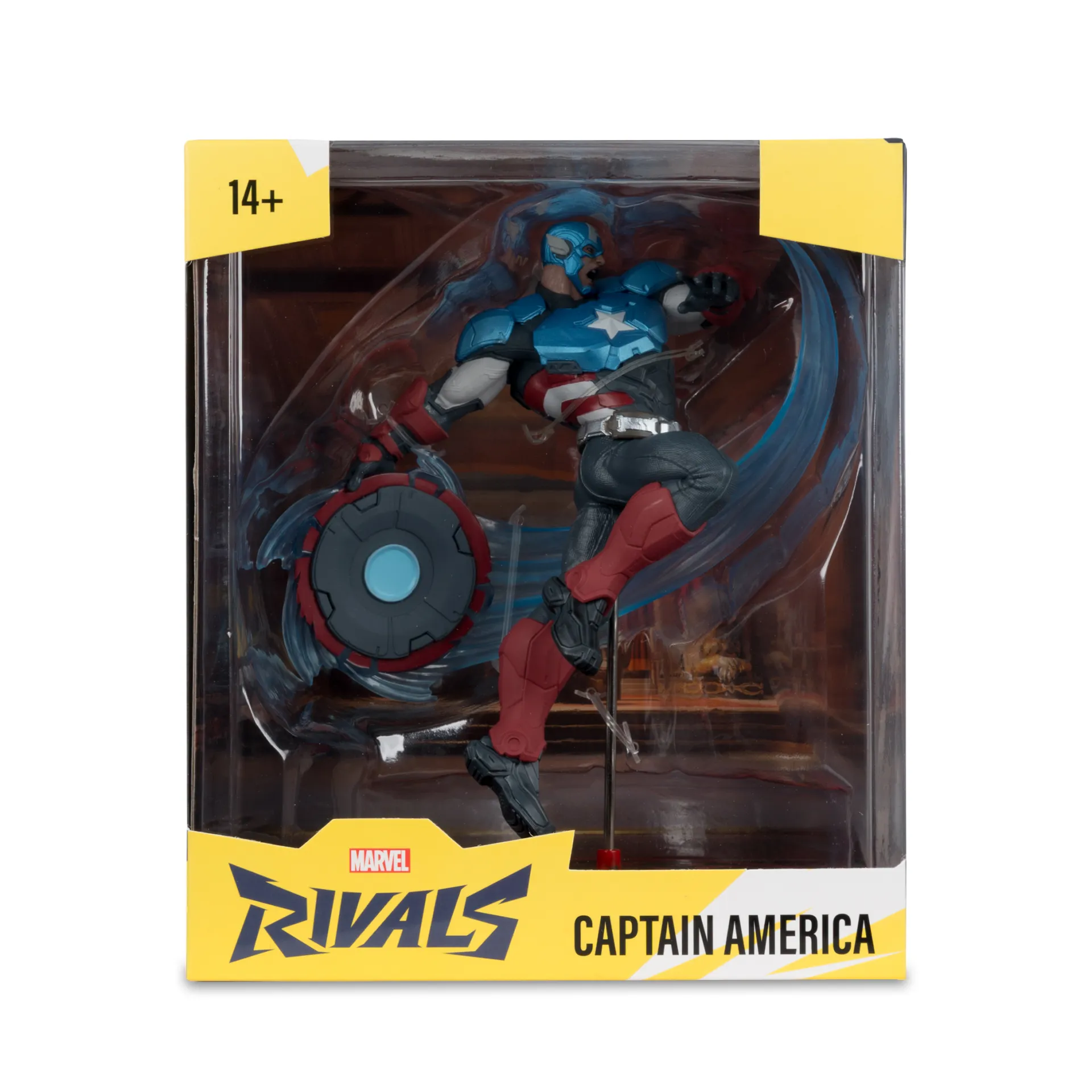 Marvel Rivals | Collection WV1 1:10 Captain America Figure | McFarlane Toys image 2