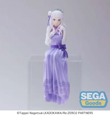 Re:Zero | PM Perching Emilia Dressed-Up Party Figure | SEGA