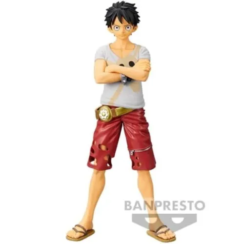 Red DXF The Grandline Men Vol. 6 Monkey D. Luffy PVC Figuur 16 cm