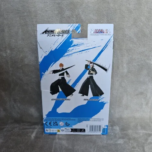 Bleach Anime Heroes Abarai Renji Figure Bandai