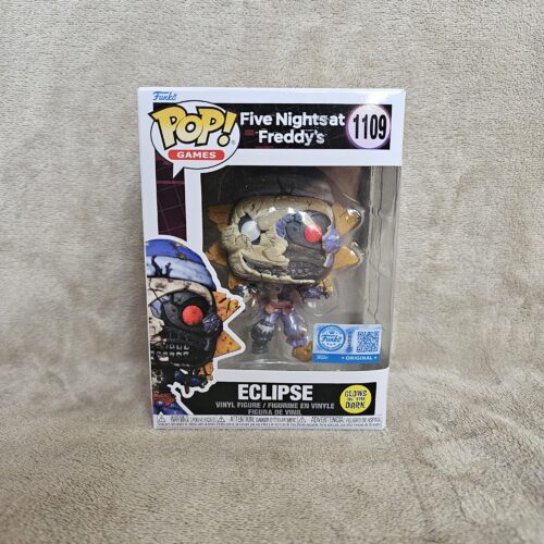 Funko Pop! Games – Five Nights at Freddy's Eclipse (Glow in the Dark) #1109 Five Nights at Freddy's | Security Breach Ruin Eclipse #1109 Glow in the Dark Funko Pop! | Funko