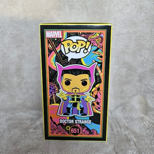 Marvel Black Light Doctor Strange #651 Funko Pop! Special Edition Funko