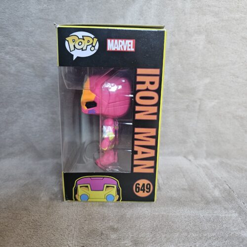 Marvel | Black Light Iron Man #649 Funko Pop! Special Edition | Funko