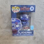 Marvel Civil War | Art Series Captain America #36 Funko Pop! Special Edition | Funko