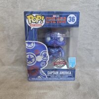 Marvel Civil War | Art Series Captain America #36 Funko Pop! Special Edition | Funko