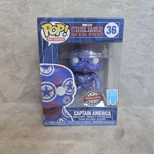 Marvel Civil War Art Series Captain America #36 Funko Pop! Special Edition Funko Marvel Civil War | Art Series Captain America #36 Funko Pop! Special Edition | Funko
