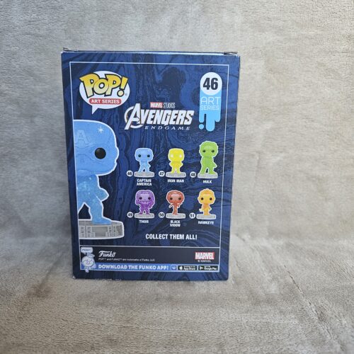 Marvel Infinity Saga | Artist Series Captain America #46 Funko Pop! | Funko