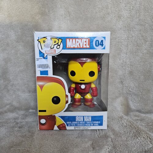 Marvel Iron Man #04 Funko Pop! Vinyl Bobble-Head Funko Marvel Iron Man #04 Funko Pop! Vinyl Bobble-Head Funko